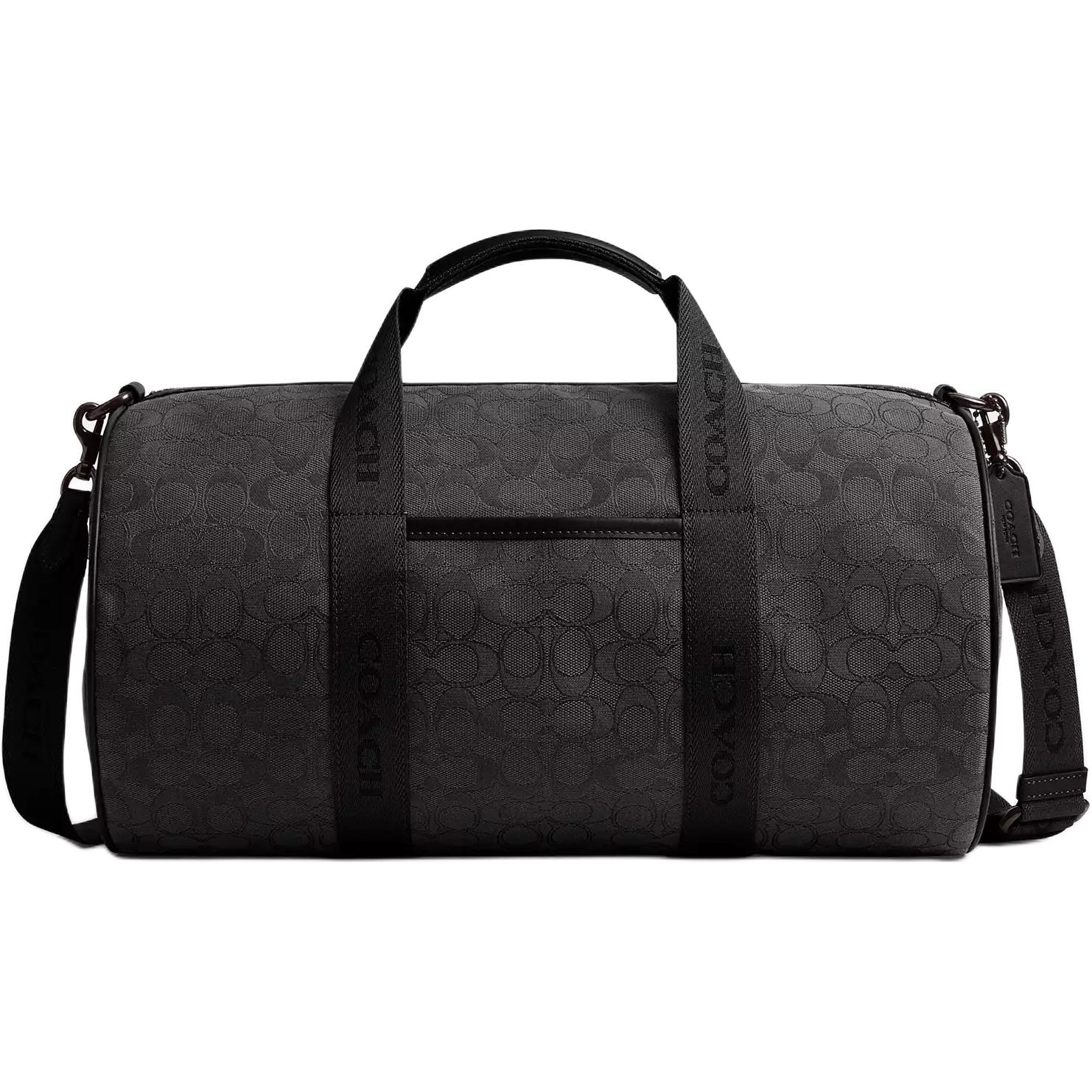 

COACH Кожаная сумка через плечо, дорожная сумка men's black