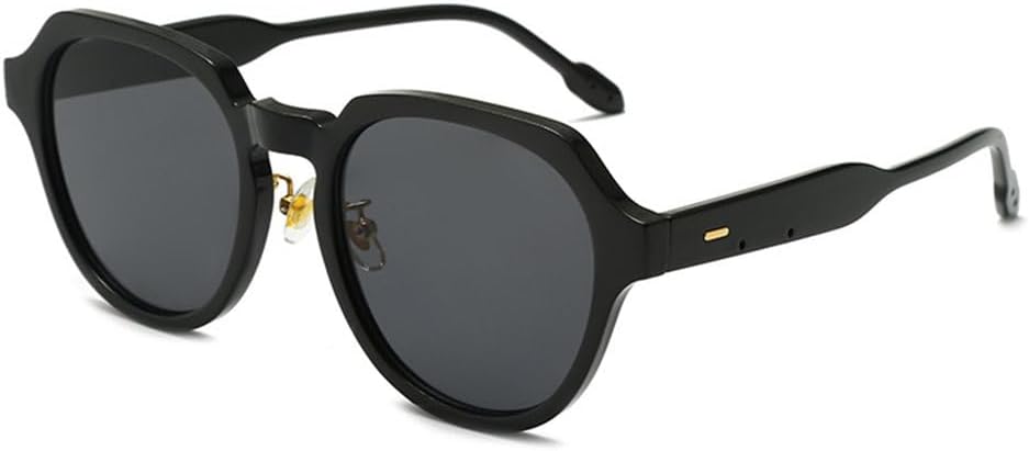 

Классические солнцезащитные очки с двойной перемычкой для женщин, круглые солнцезащитные очки для женщин и мужчин, очки для вождения, защита от ультрафиолета UV400 MTZJH