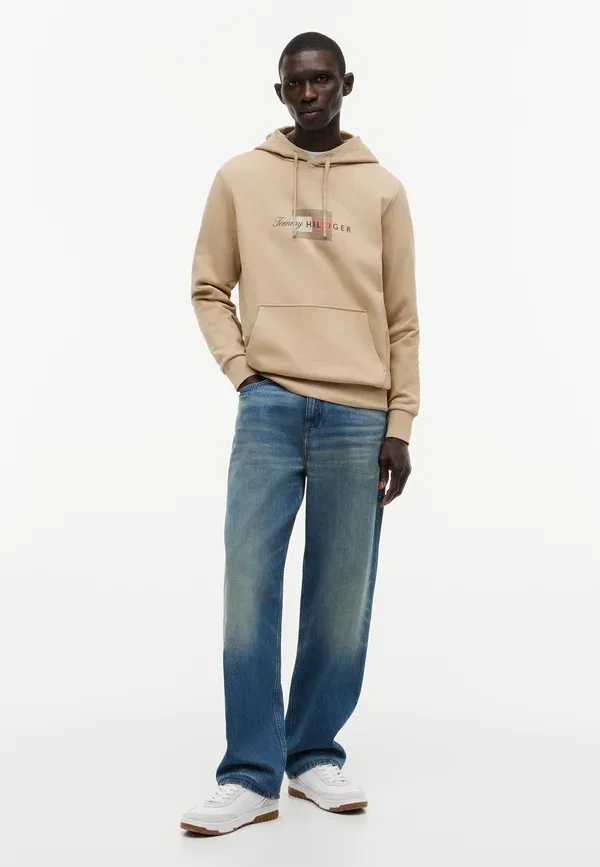 Толстовка с капюшоном Tommy Hilfiger, батик хаки — фото 2