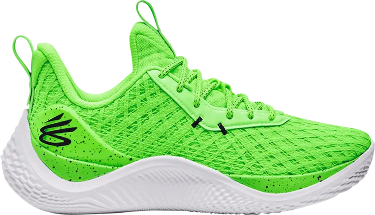 

Кроссовки Curry Flow 10 Team 'Hyper Green', зеленый