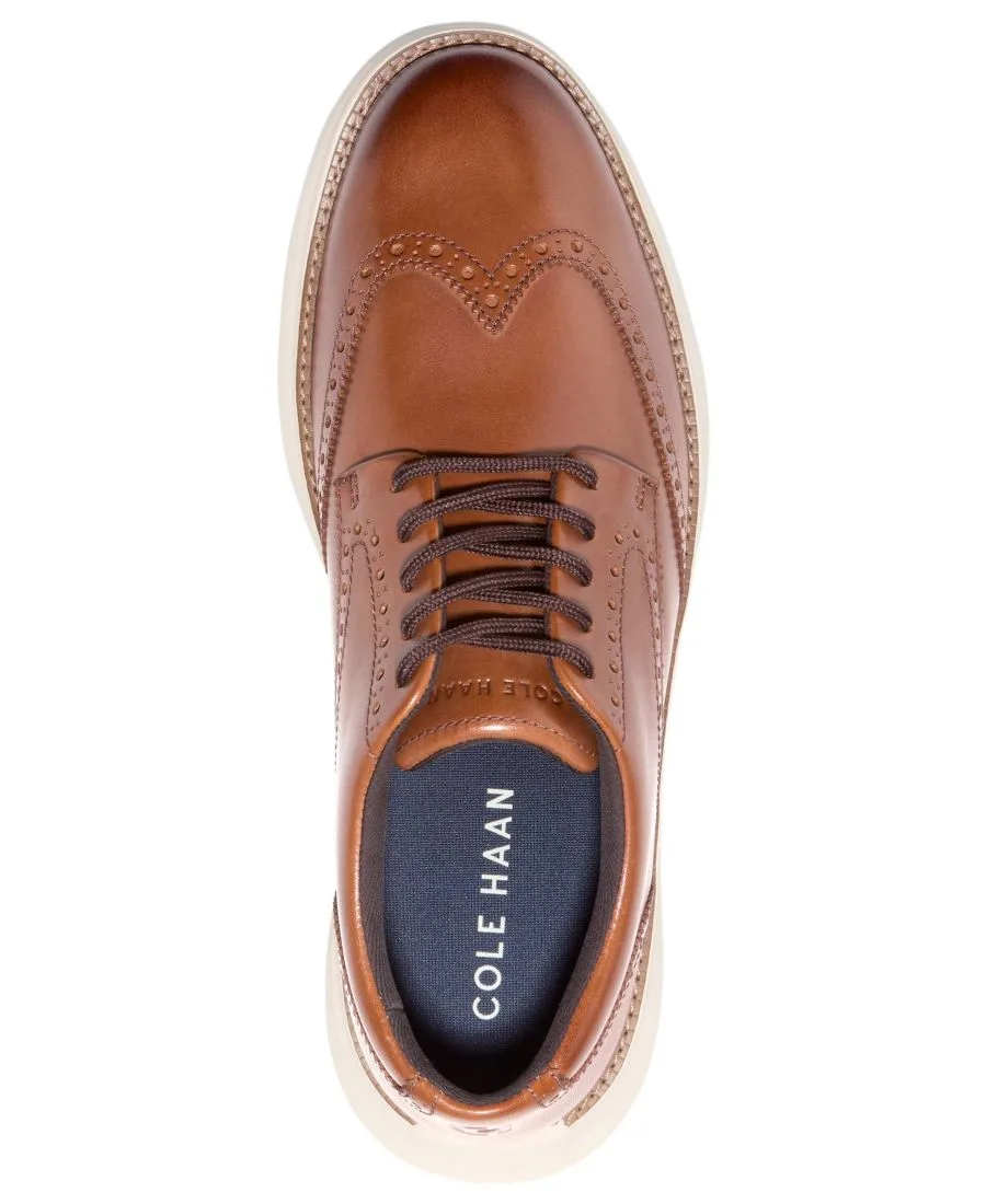 Мужские оксфордские туфли Grand Remix Wing на шнуровке Cole Haan, British Tan — фото 3