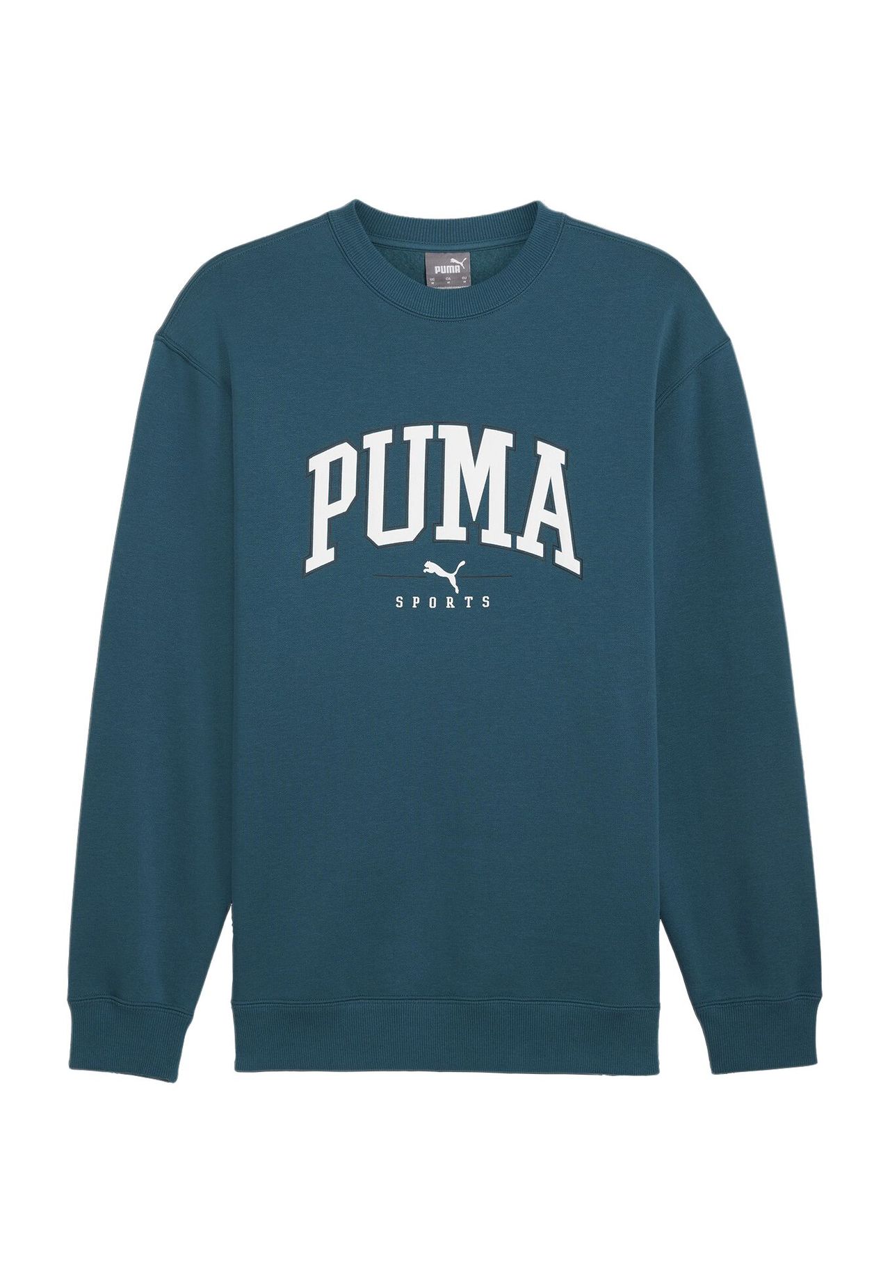

Мужская толстовка с логотипом Puma Squad PUMA, цвет 22 Cold Green