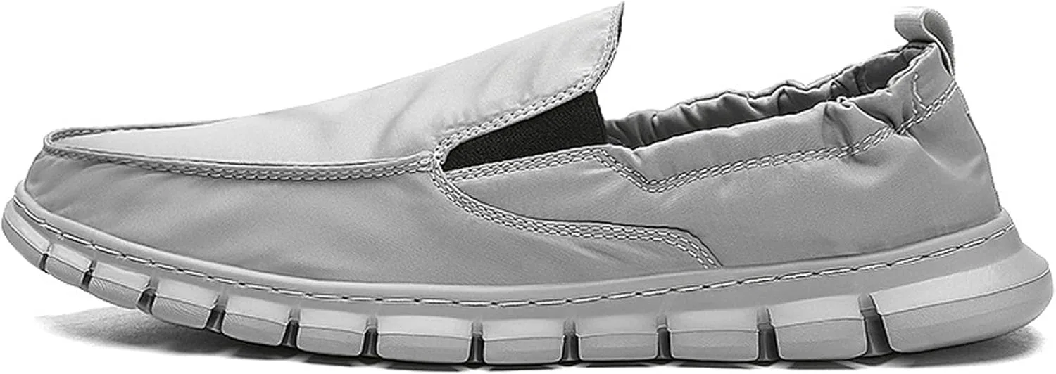 Мужские лоферы Asifn Slip on Loafers, серый