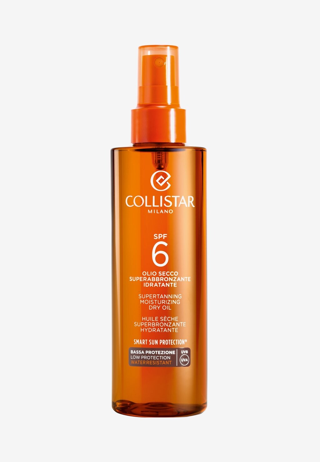 

Солнцезащитный крем Supertanning Dry Oil Spf 6 Collistar