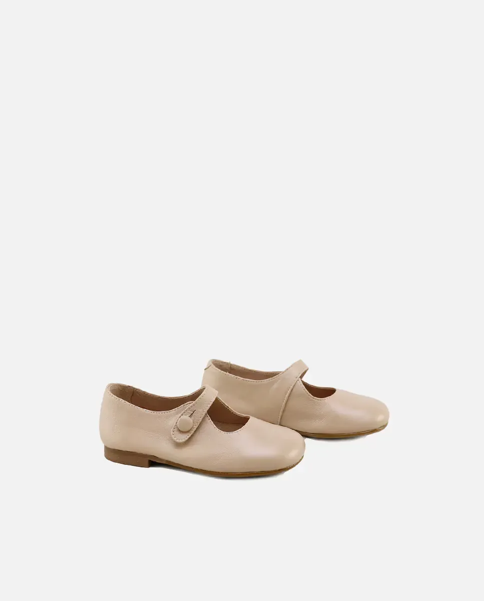 Детские мерседески из мягкой кожи Eli 1957, Camel — фото 2
