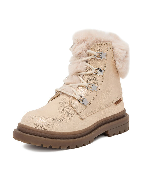 Туфли на шнуровке CEO-CI12-POINT-10A Lasocki Kids, золотой — фото 3