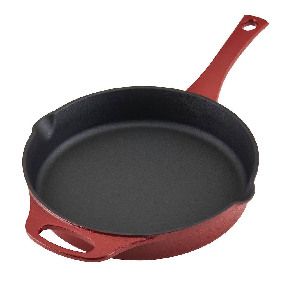 

Рэйчел Рэй NITRO 10 на чугунной сковороде Rachael Ray, красный