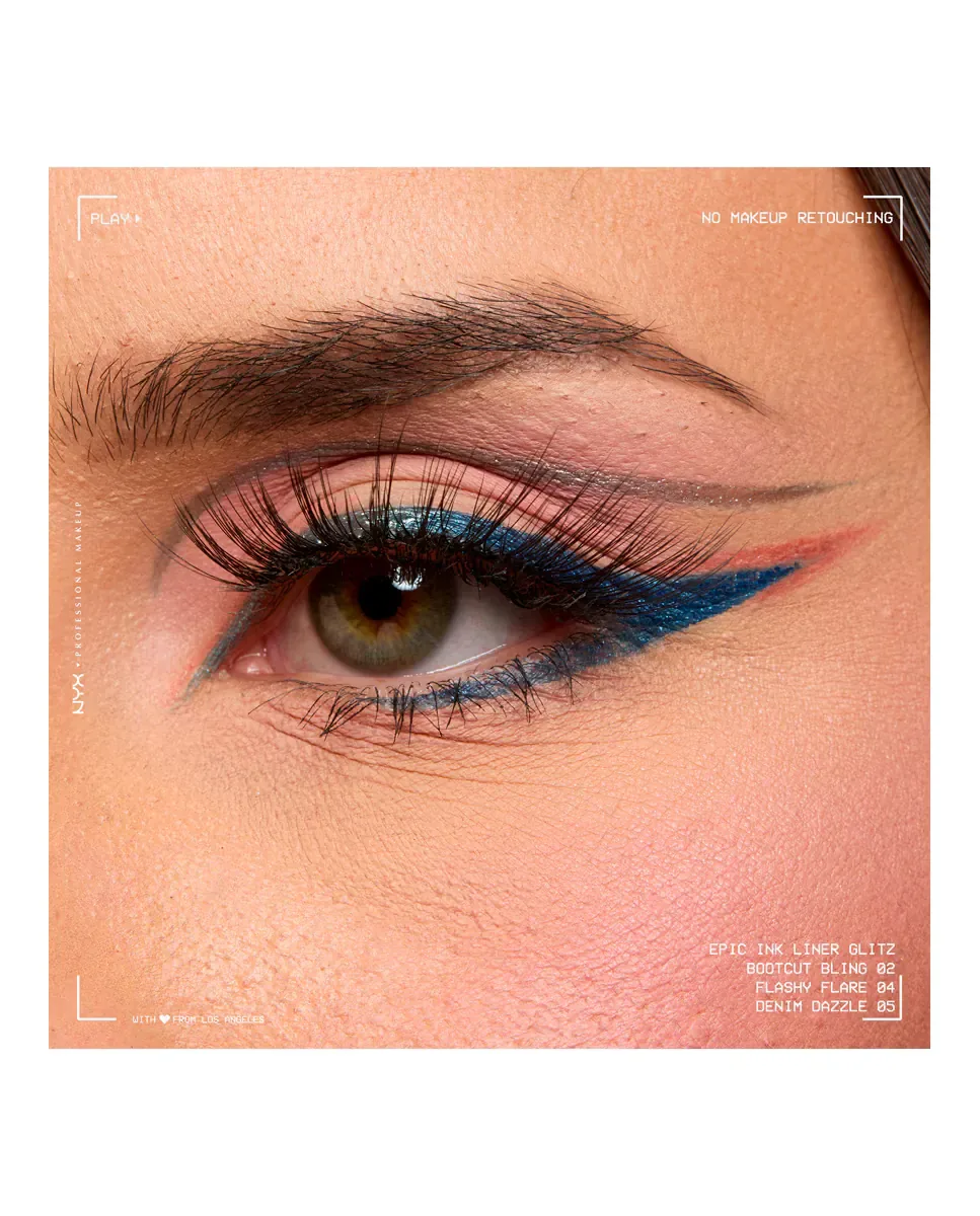 Подводка для глаз Epic Ink Liner Nyx Nyx Professional Makeup, Mid Night Rise — фото 4