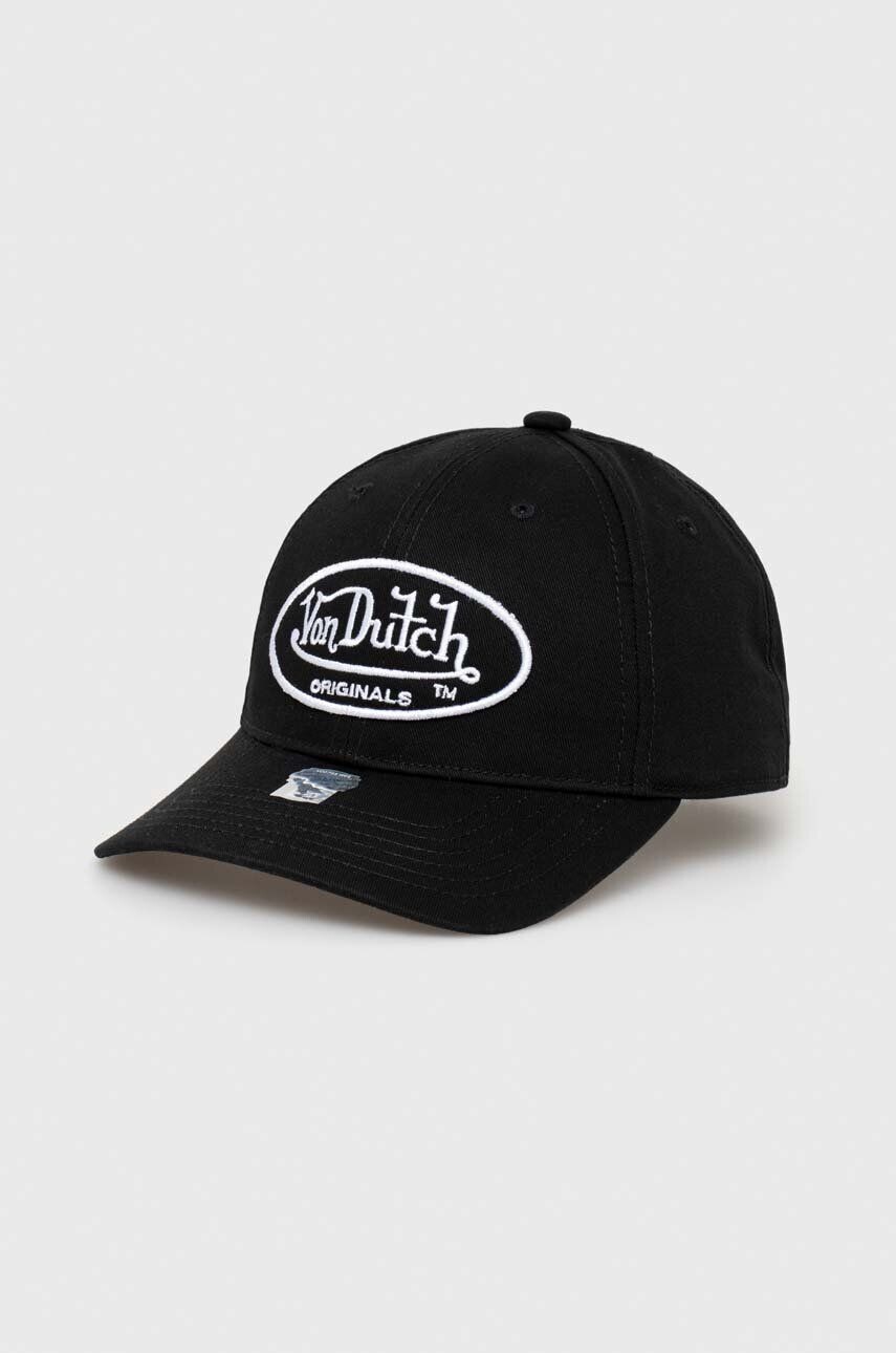 

Бейсболка Von Dutch из хлопка, черный