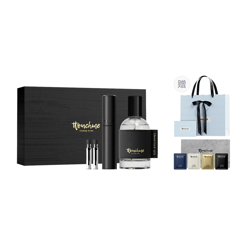 

Свободный мужской нишевый премиальный парфюмерный набор древесный водный аккорд туалетная вода 50мл TTOUCHME, 1573 freedom gift box set[shopping bag greeting card]