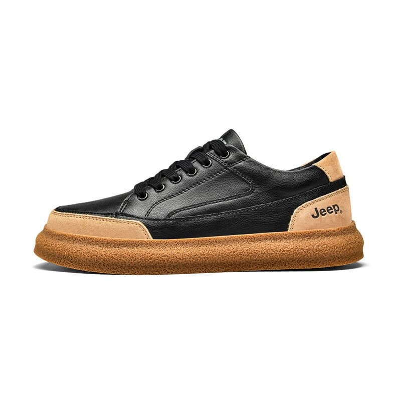 

Кроссовки Jeep Skateboarding Shoes Men Low-top, черный