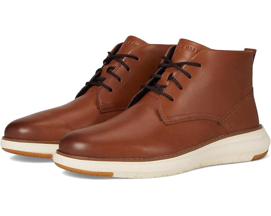

Ботинки Cole Haan Grand Remix Chukka, цвет British Tan/Ivory