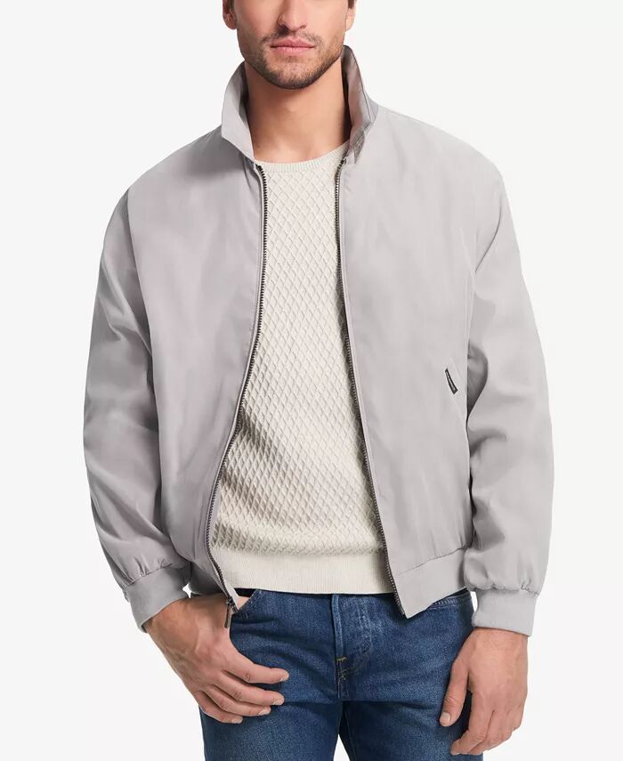 

Куртка-бомбер из микрофибры Weatherproof, серый
