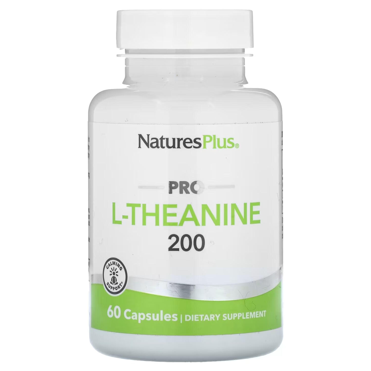 

L-теанин NaturesPlus Pro 200 мг, 60 капсул