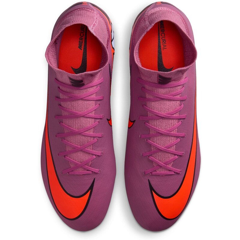 Футбольные бутсы для игры в хард zm superfly 10 pro fg Nike, мультиколор — фото 3