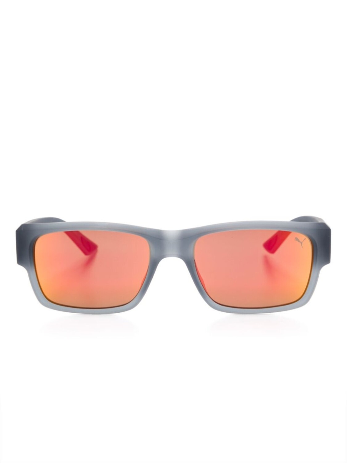 

Солнцезащитные очки в прямоугольной оправе PUMA EYEWEAR, серый