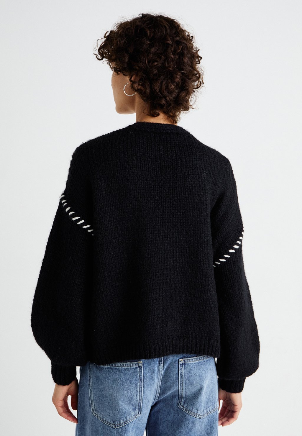 

Кардиган FENG LS V-NECK GA BOO Vero Moda, черный
