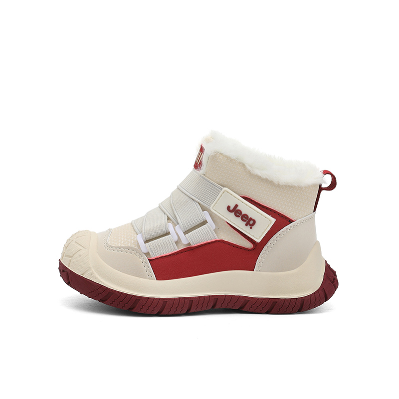 

Jeep Mid top детские хлопковые ботинки Kids' Angora Red