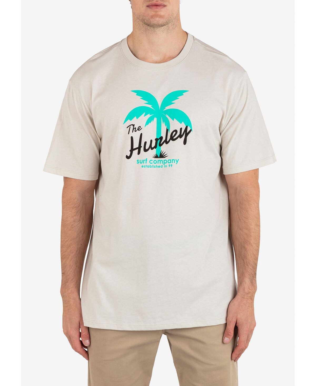 

Мужская футболка на каждый день Salt and Lime с коротким рукавом Hurley