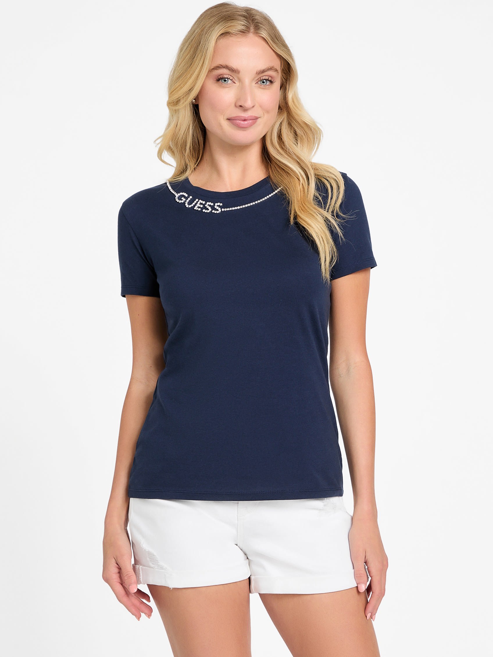 

Экологичная футболка Charis Guess Factory, синий