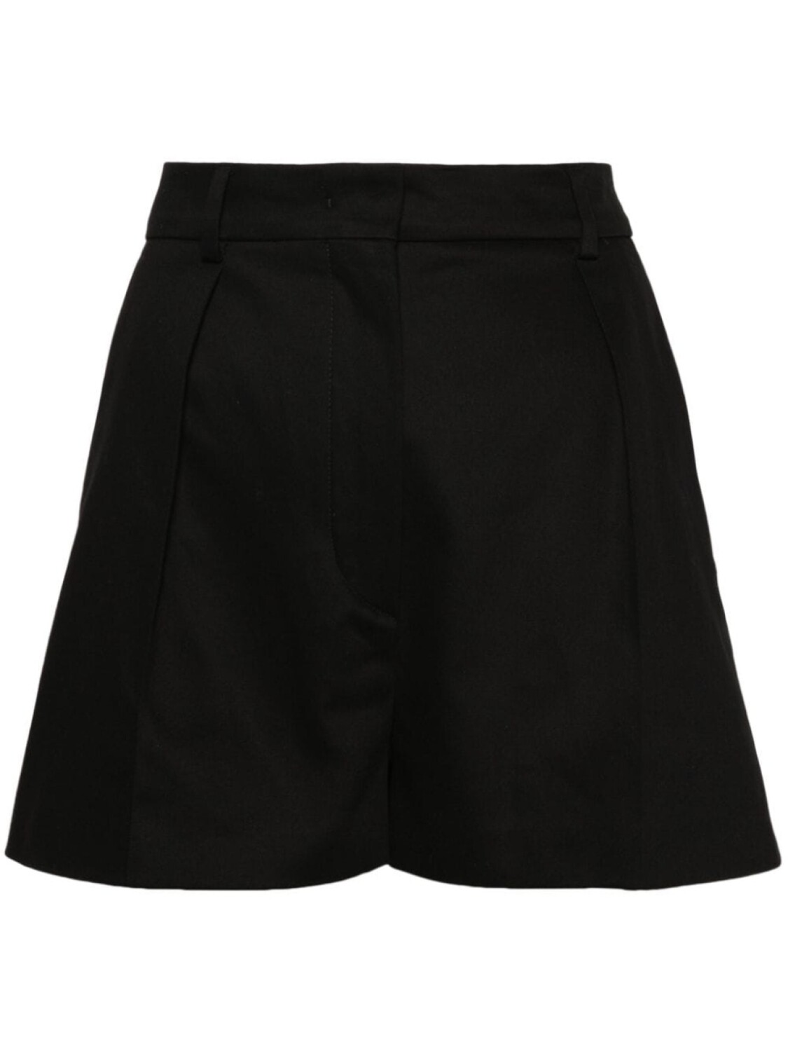 

Sportmax шорты Unico широкого кроя, черный