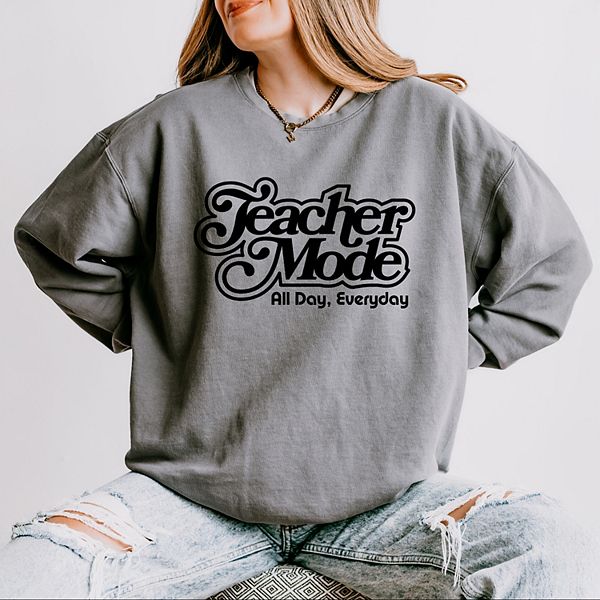 

Повседневный легкий свитшот garment dyed Simply Sage Market, Grey