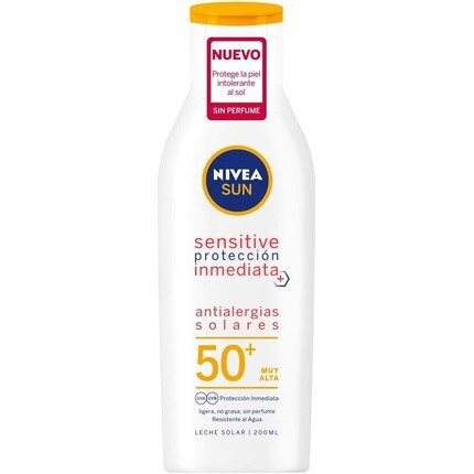 

Солнцезащитное молочко Spf50+ 200мл, Nivea