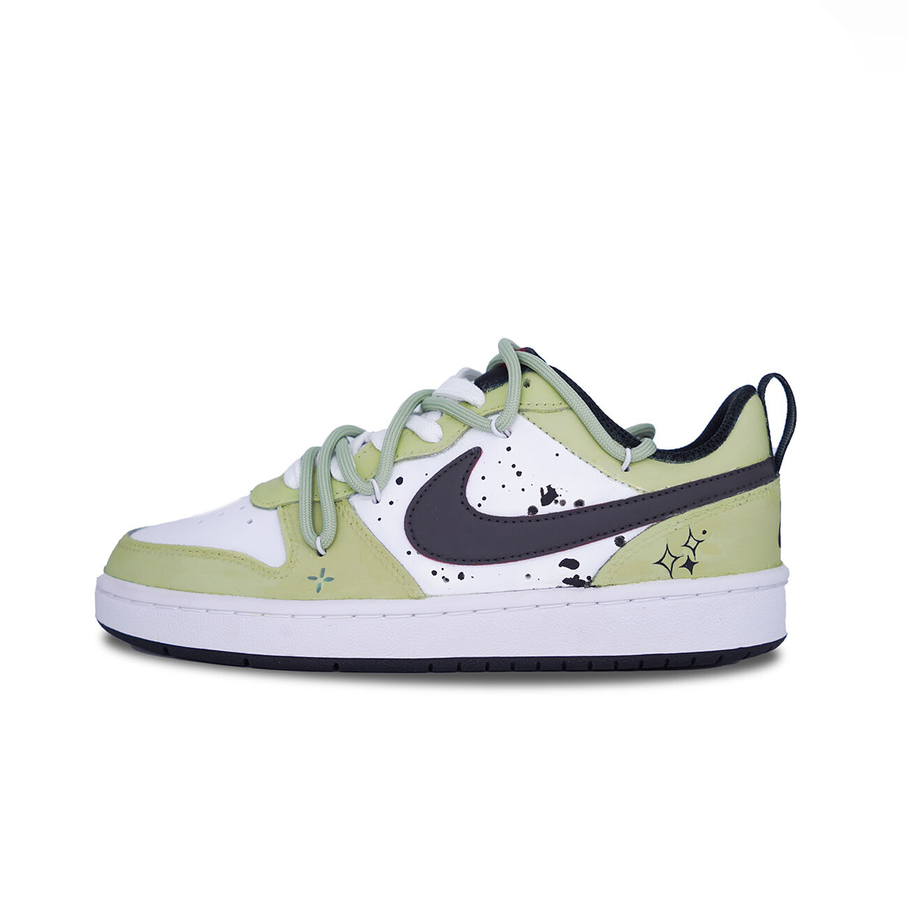 

Кроссовки для скейтборда Court Borough 2 женские, низкие, зеленый Nike