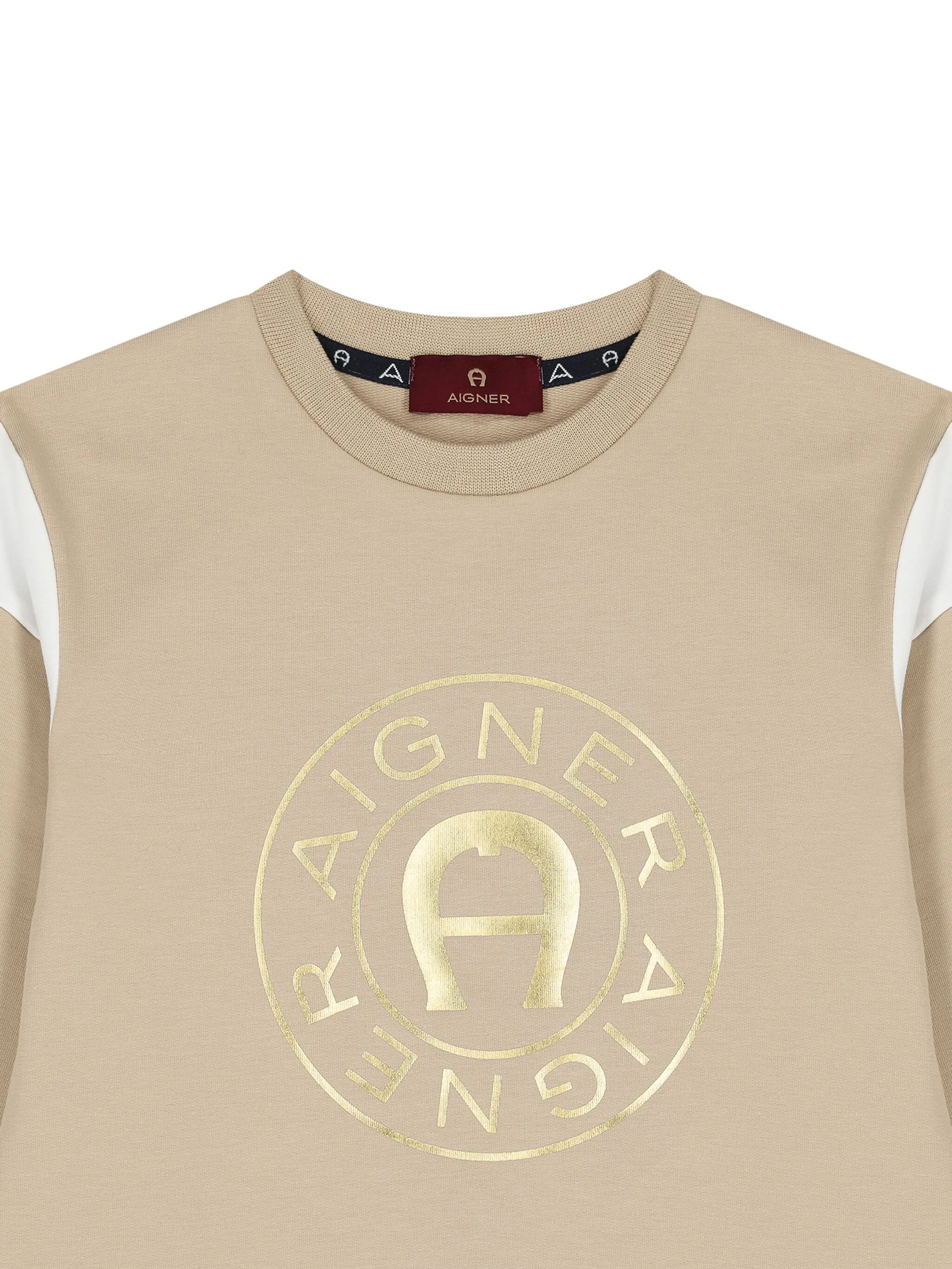 Толстовка с логотипом Aigner Kids, белый — фото 3