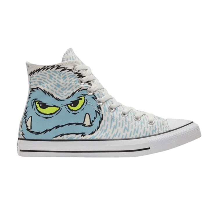 

Кроссовки Converse Chuck Taylor All Star High 'Yeti Snowman', белый