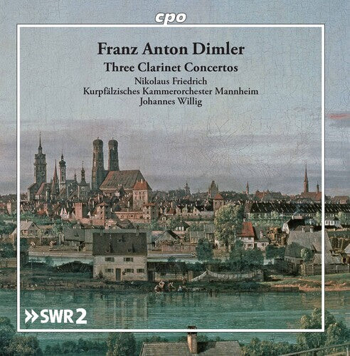 

CD диск Dimler / Friedrich / Willig: Clarinet Concertos