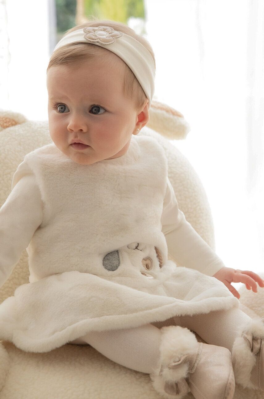 

Платье для новорожденных Mayoral Newborn, бежевый