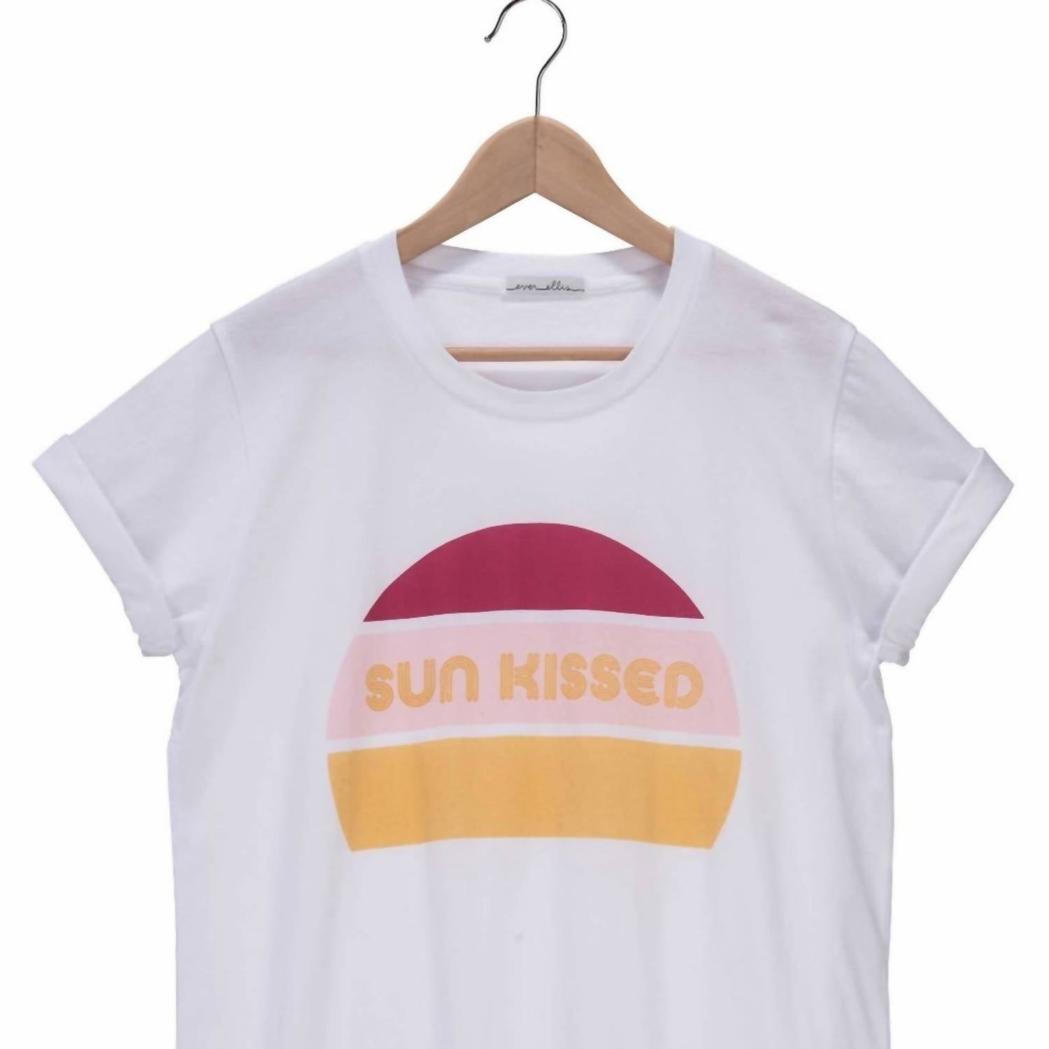 

Футболка Sunkissed белого цвета Ever Ellis