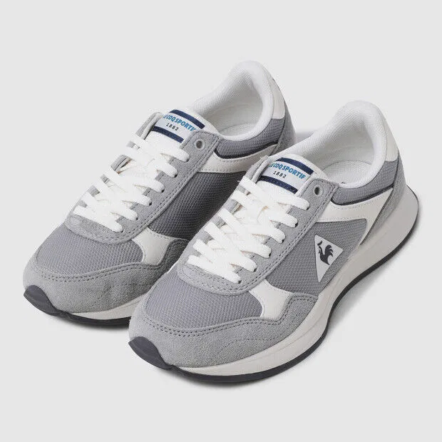 Мужские серые ретро-кроссовки Jogger от Le Coq Sportif — фото 3