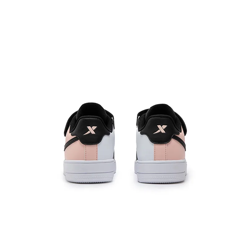 XTEP Air Force 1 из синтетической кожи, нескользящие, износостойкие, дышащие, с легкой амортизацией, низкие кроссовки — фото 4