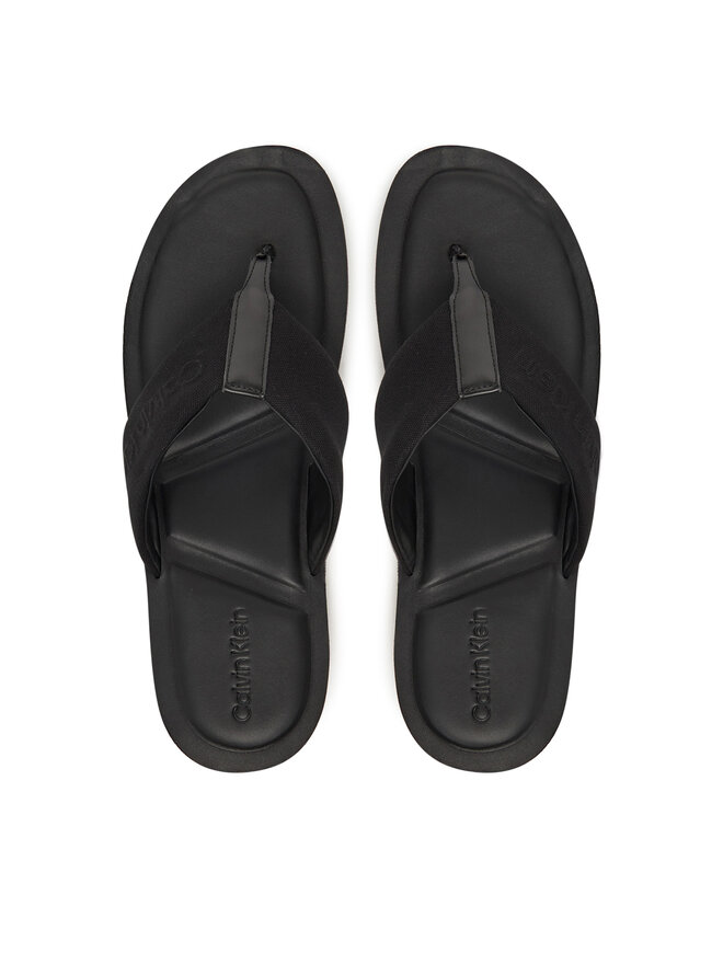 

Шлепанцы Toepost Cv Logo Hm0Hm01745 Calvin Klein, черный