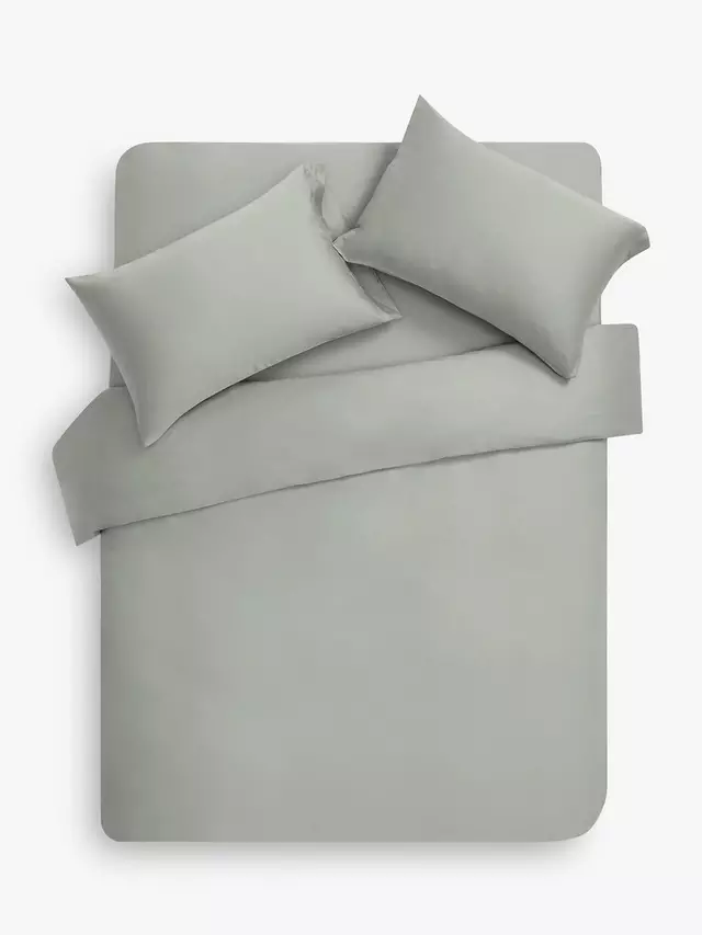 

Простыня на резинке John Lewis Cool & Silky TENCEL 300 Thread Count Deep, цвет sage