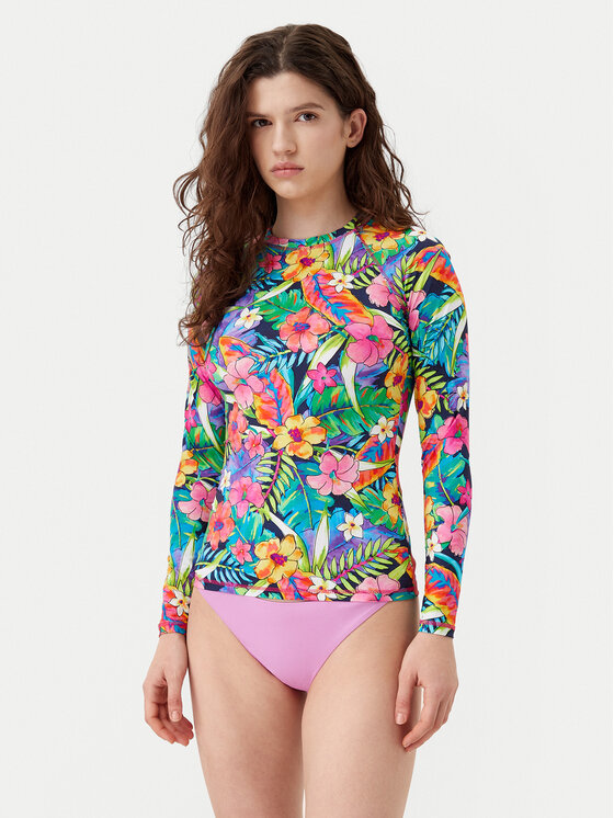

Купальная рубашка slim fit Oohla Leilani Banana Moon, мультиколор