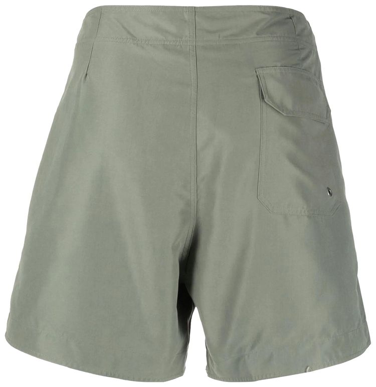 Плавки Palm Angels Monogram Swimshorts, зеленый — фото 2