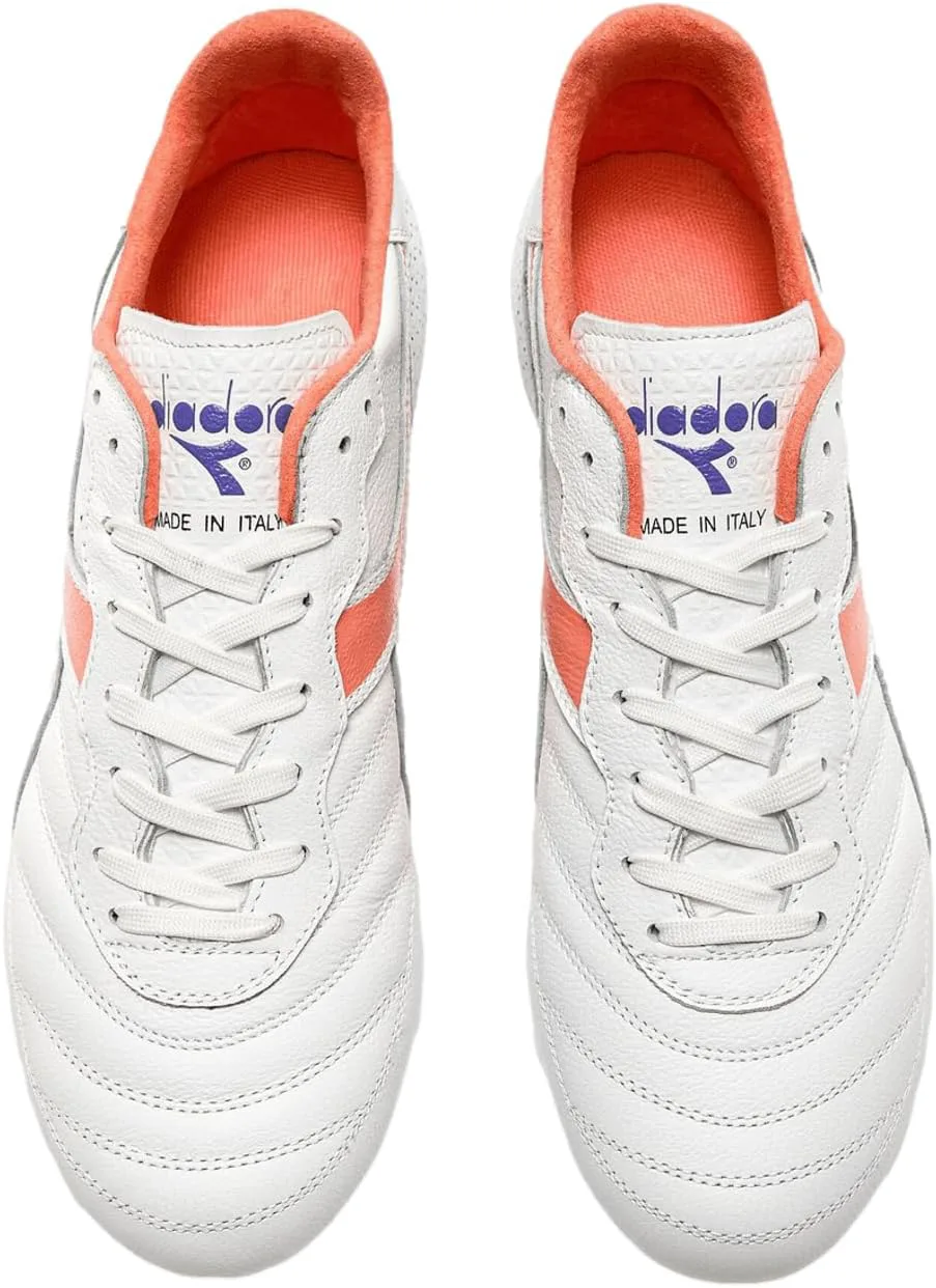 Бутсы Diadora Brasil Italy OG LT+ MDPU для твердого поля, белый — фото 2