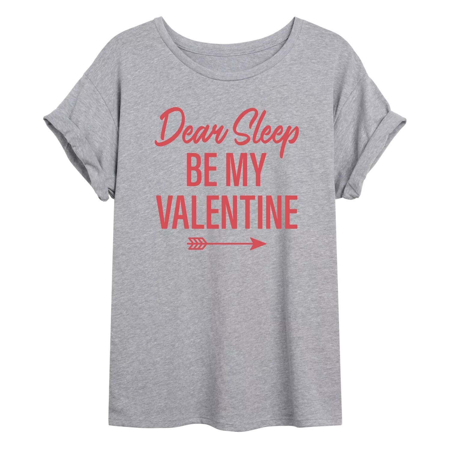 

Большая футболка для юниоров «Dear Sleep Be My Valentine» Licensed Character