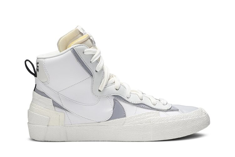 

Кроссовки Nike sacai x Blazer Mid 'White Grey', белый, Белый;серый, Кроссовки Nike sacai x Blazer Mid 'White Grey', белый