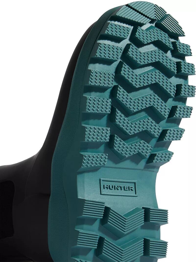 Hunter Boots Женские короткие непромокаемые сапоги City Explorer, черный/бирюзовый — фото 2