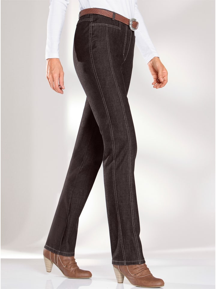 

Cosma Термобрюки цвета мокко