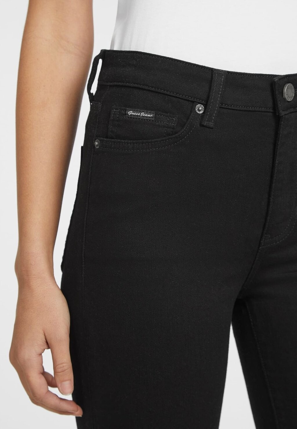 

Джинсы скинни HIGH RISE Guess Jeans, черный