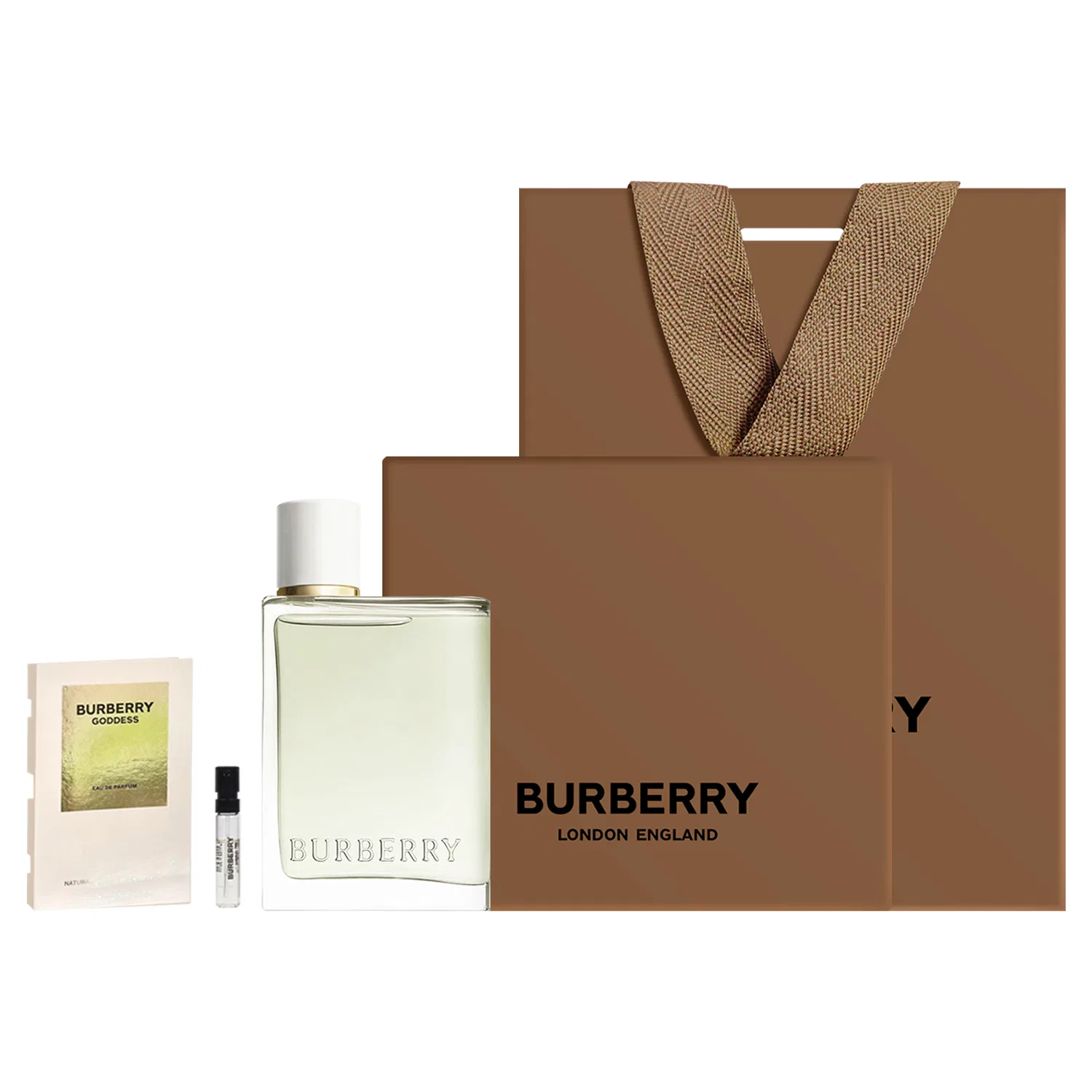 Набор парфюмерии Burberry Fruity Light Perfume 30ml + Goddess Perfume 1.5ml Box