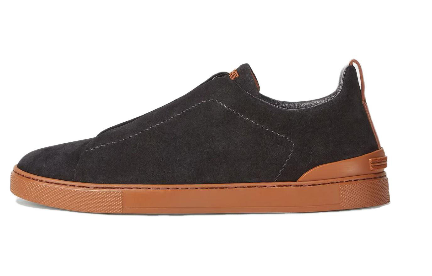 

Ermenegildo Zegna Кроссовки для скейтбординга Zegna Low Top, мужские, черные
