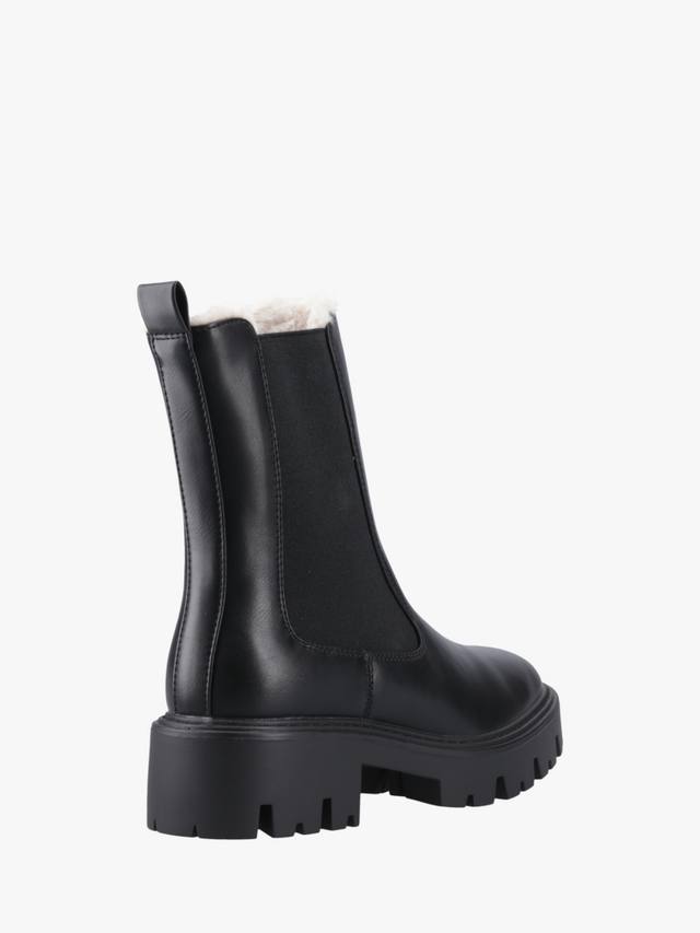 Ботинки Betty-9 с подкладкой и квадратным каблуком ONLY, Black — фото 3