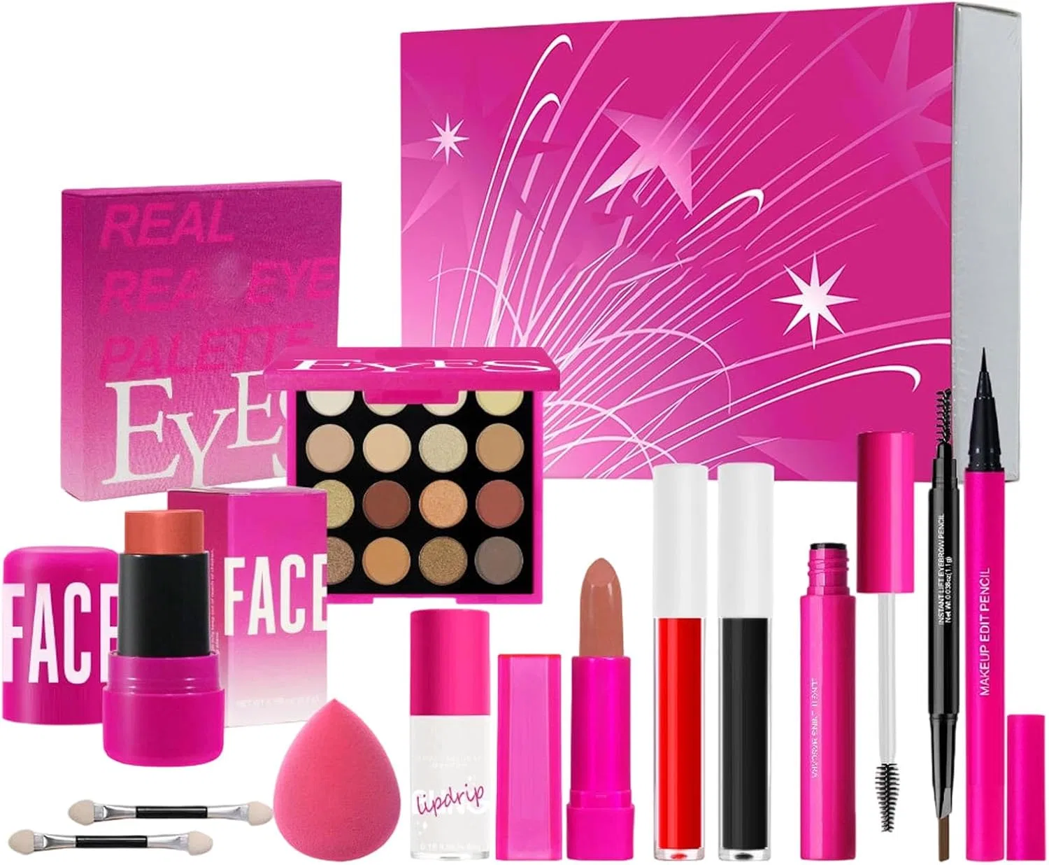 Набор косметики профессиональный Makeup Kit, 8 оттенков, COL001A-1