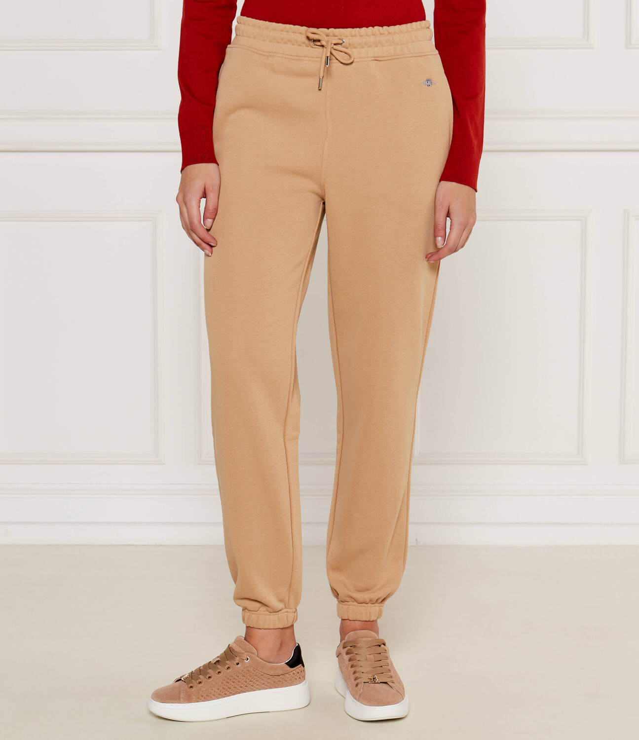 

Спортивные брюки Gant SHIELD Relaxed fit, бежевый